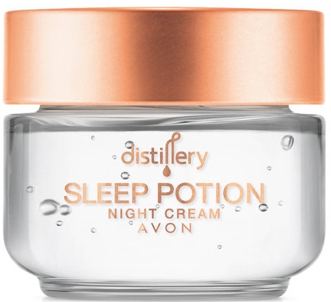 Krem nawilżający do twarzy na noc - Avon Distillery Sleep Potion Night Cream — Zdjęcie N1