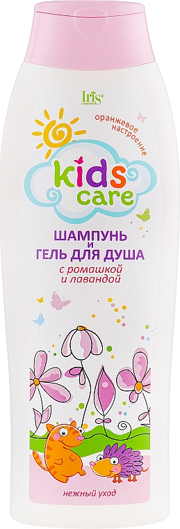 Szampon i żel pod prysznic dla dzieci z rumiankiem i lawendą - Iris Cosmetic Kids Care