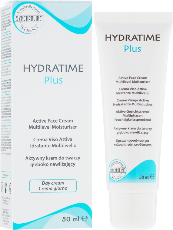Nawilżający krem do twarzy na dzień - Synchroline Hydratime Plus Day Face Cream  — Zdjęcie N1
