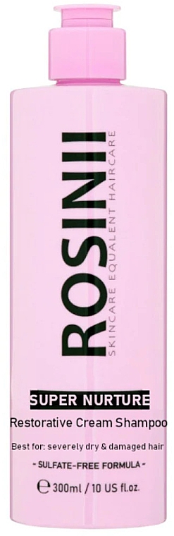 Kremowy szampon rewitalizujący do włosów - Rosinii Super Nurture Restorative Cream Shampoo — Zdjęcie N1