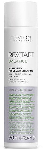 Szampon głęboko oczyszczający - Revlon Professional Restart Balance Purifying Micellar Shampoo