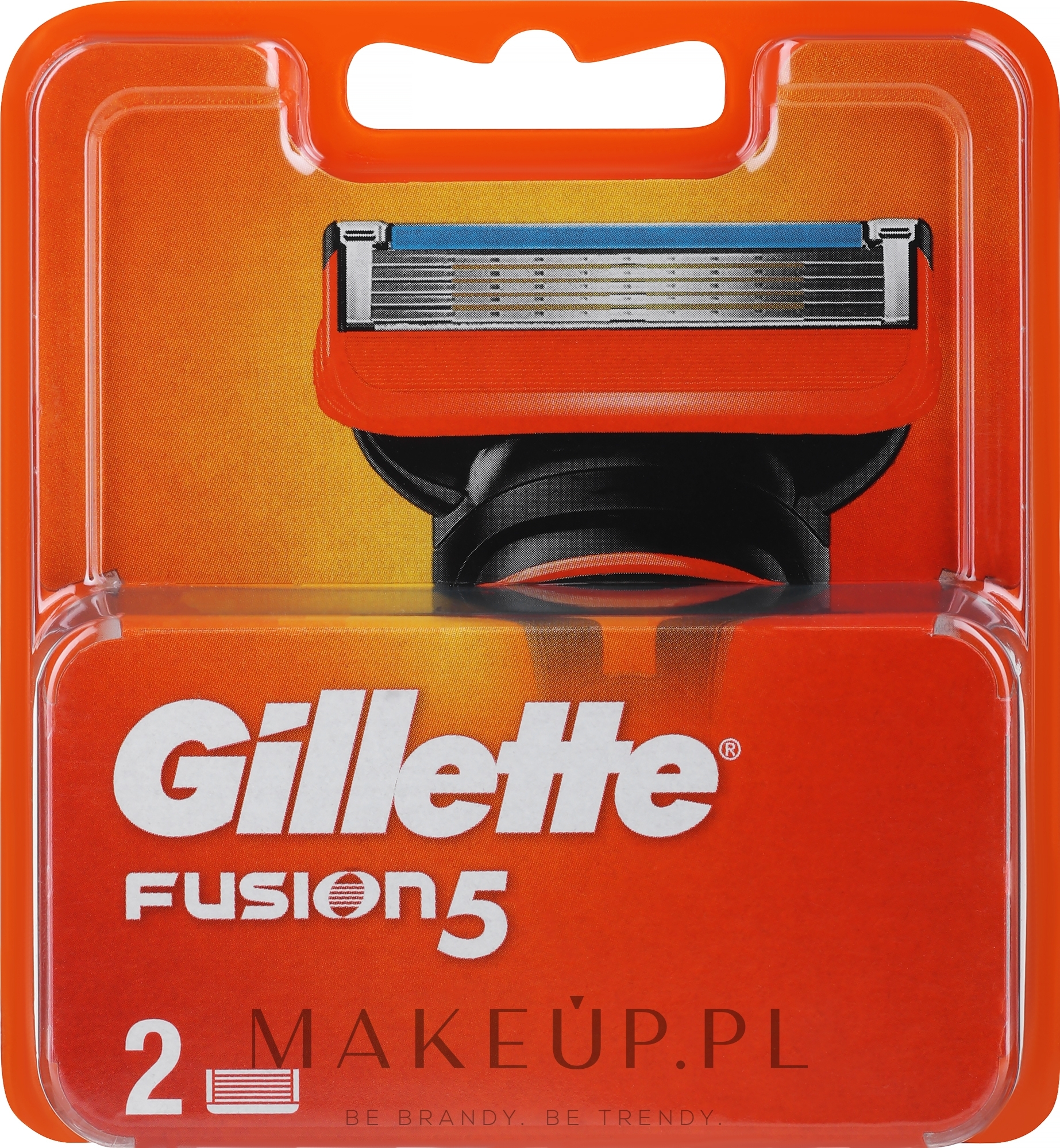 Wymienne wkłady do maszynki, 2 szt. - Gillette Fusion — Zdjęcie 2 szt.