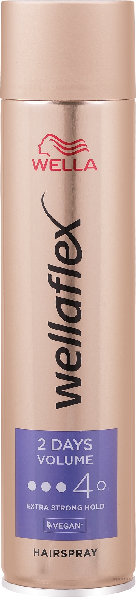 Ekstramocny lakier nadający włosom 2-dniową objętość - Wella Wellaflex 2nd Day Volume Hair Spray — Zdjęcie 250 ml