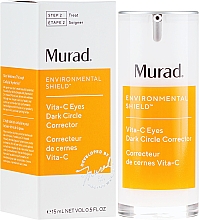 Serum rozjaśniające cienie pod oczami - Murad Environmental Shield Vita-C Eyes Dark Circle Corrector — Zdjęcie N1