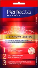 Kup 3-etapowy zabieg do twarzy - Perfecta Beauty Elixir Multikolagen 3-Consecutive Treatment