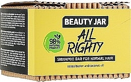 Kup PRZECENA! Szampon do włosów normalnych z olejem kokosowym i kakao - Beauty Jar Hair Care All Righty Shampoo *