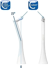 Kup Dysze do elektrycznej sonicznej szczoteczki do zębów - Curaprox Ortho Single 2 szt.
