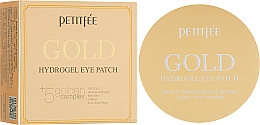 Hydrożelowe płatki pod oczy - Petitfee & Koelf Gold Hydrogel Eye Patch — Zdjęcie N2