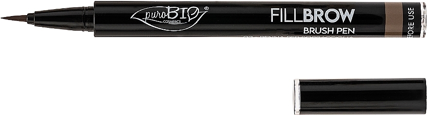 Pisak do brwi - PuroBio Cosmetics Fillbrow Brush Pen — Zdjęcie N2