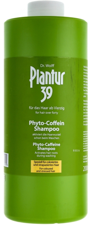 Szampon kofeinowy do włosów farbowanych - Plantur 39 Phyto-Coffein Shampoo Colored Hair