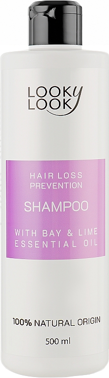 Szampon przeciw wypadaniu włosów z olejkiem laurowym - Looky Look Hair Care Shampoo — Zdjęcie N3