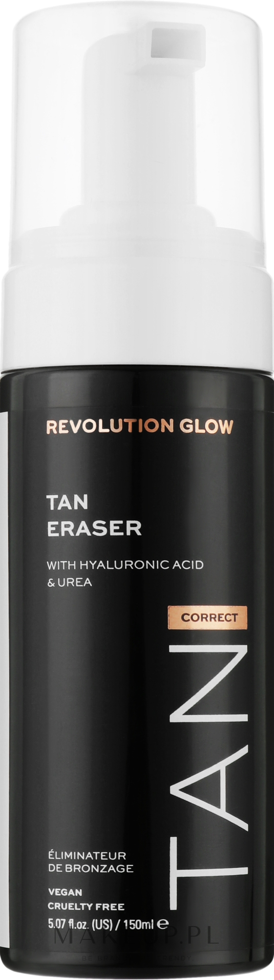 Mus do usuwania sztucznej opalenizny - Makeup Revolution Mousse To Remove The Tan Eraser — Zdjęcie 150 ml