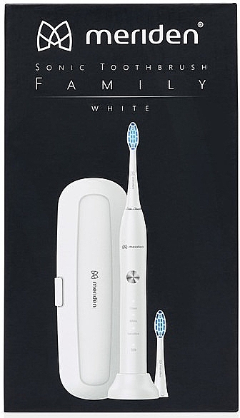 Szczoteczka do zębów Sonic, biała - Meriden Family White — Zdjęcie N1