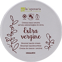 Kup Bezzapachowy odżywczo-ochronny krem do rąk z oliwą extra virgin do skóry suchej i wrażliwej - La Saponaria Hand Cream Extravergine 
