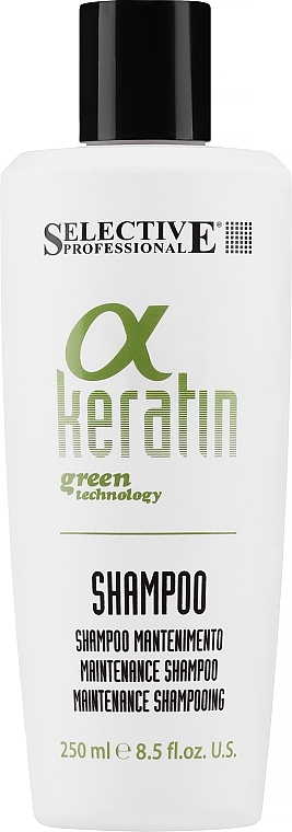Łagodny szampon oczyszczający - Selective Professional Alpha Keratin Shampoo