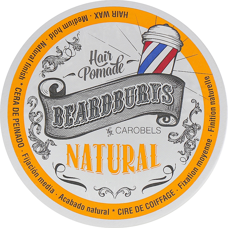 Pomada do włosów w kremie - Beardburys Natural Wax