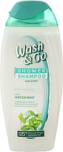 2w1 „Odświeżający” szampon-żel pod prysznic - Wash&Go Shower Shampoo — Zdjęcie N1