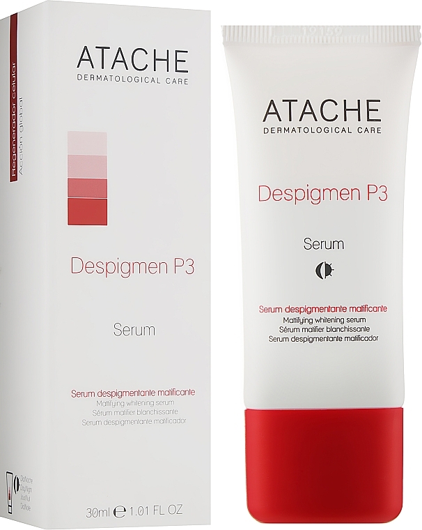 Matujące serum rozjaśniające z aktywnymi liposomami - Atache Despigment P3 Serum — Zdjęcie N2