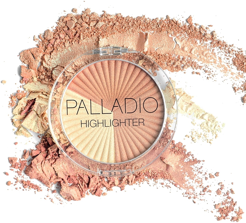 Rozświetlacz do twarzy - Palladio Sunkissed Highlighter — Zdjęcie N2