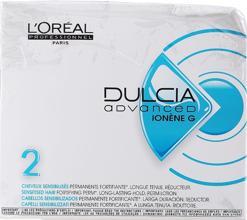 PRZECENA! Płyn do trwałej ondulacji włosów wrażliwych - L'Oreal Professionnel Dulcia Advanced Perm Lotion 2 * — Zdjęcie N5