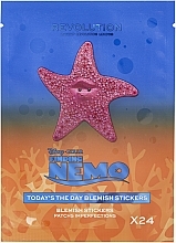 Zestaw naklejek do usuwania przebarwień na twarzy, 24 szt. - Makeup Revolution Disney & Pixar’s Finding Nemo Today's The Day Blemish Stickers — Zdjęcie N1