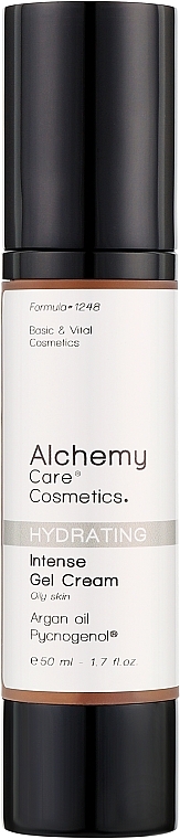 Nawilżający krem-żel do twarzy - Alchemy Care Cosmetics Hydrating Intense Gel Cream — Zdjęcie N1