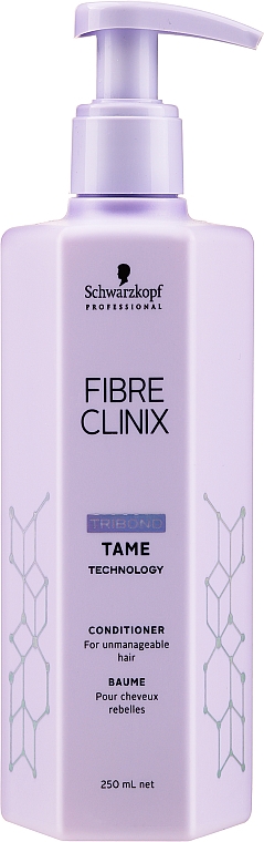 Wygładzająca odżywka do włosów - Schwarzkopf Professional Fibre Clinix Tame Conditioner  — Zdjęcie N1