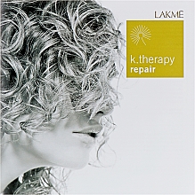 Zestaw próbek do włosów suchych - Lakme K.Therapy Repair — Zdjęcie N1