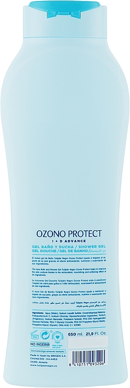 Żel pod prysznic z ozonem - Tulipan Negro Ozon Shower Gel — Zdjęcie N2