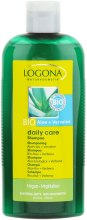 Kup Szampon do włosów normalnych z aloesem i werbeną - Logona Daily Care Shampoo Organic Aloe + Verbena