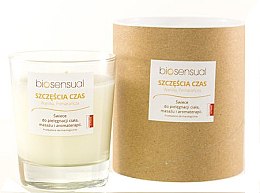 Kup Świeca do pielęgnacji ciała, masażu i aromaterapii Szczęścia czas Wanilia i pomarańcza - Biosensual Vanilla & Orange