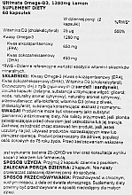 Suplement diety Omega D3 - Nordic Naturals Ultimate Omega-D3 Lemon — Zdjęcie N3