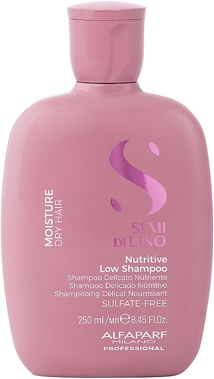 Nawilżający szampon do włosów - Alfaparf Semi Di Lino Nutritive Low Shampoo