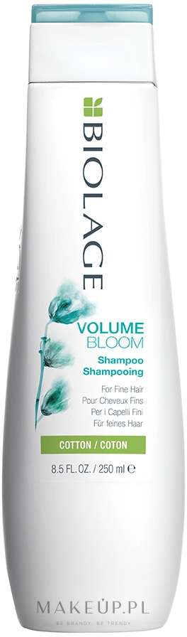 Szampon zapewniający włosom objętość i blask - Biolage Volumebloom Cotton Shampoo — Zdjęcie 250 ml