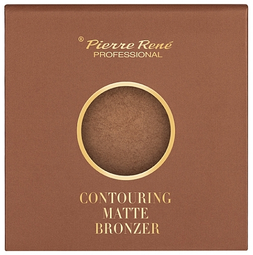 Puder brązujący z efektem matującym - Pierre Rene Contouring Matte Bronzer — Zdjęcie N2