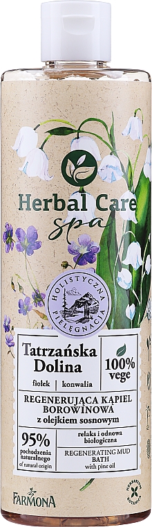 Płyn do kąpieli z olejkiem sosnowym - Farmona Herbal Care SPA — Zdjęcie N1