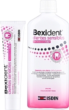 Zestaw - Isdin Bexident Sensitive (toothpaste/75ml + mouth/wash/500ml) — Zdjęcie N2