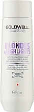 Odżywka przeciw żółknięciu włosów blond i z pasemkami - Goldwell Dualsenses Blondes & Highlights Anti-Yellow Conditioner — Zdjęcie N4