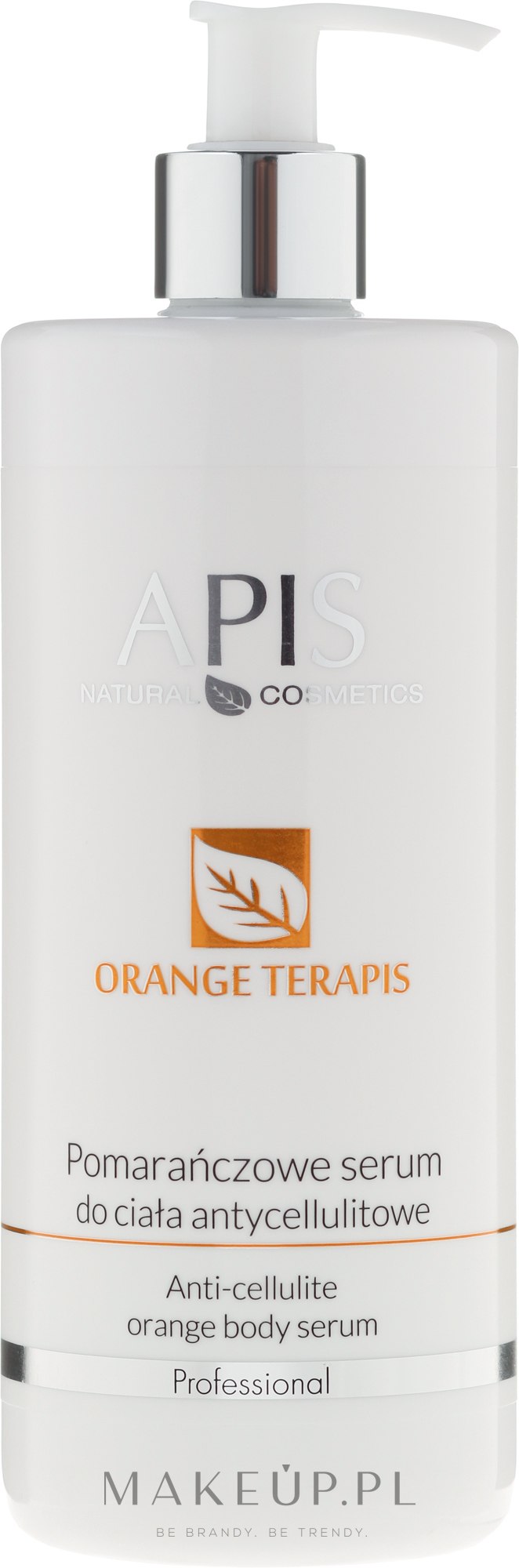 Pomarańczowe serum antycellulitowe do ciała - APIS Professional Orange TerApis  — Zdjęcie 500 ml