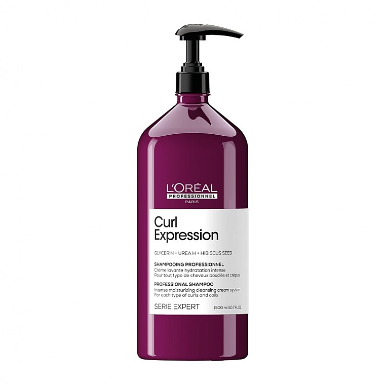 Kremowy szampon intensywnie nawilżający - L'Oreal Professionnel Serie Expert Curl Expression Intense Moisturizing Cleansing Cream Shampoo — Zdjęcie N6