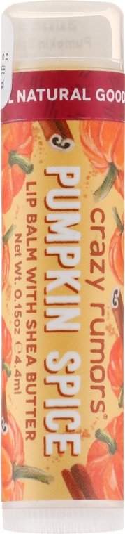 Naturalny balsam do ust z masłem shea Dynia - Crazy Rumors Pumpkin Spice Lip Balm