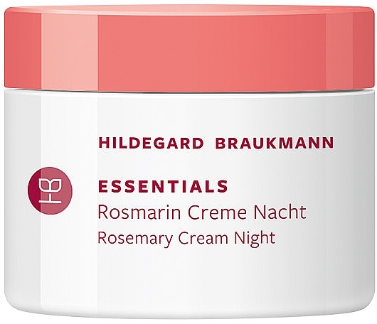 Krem na noc do twarzy z rozmarynem - Hildegard Braukmann Essentials Rosemary Cream Night — Zdjęcie N1