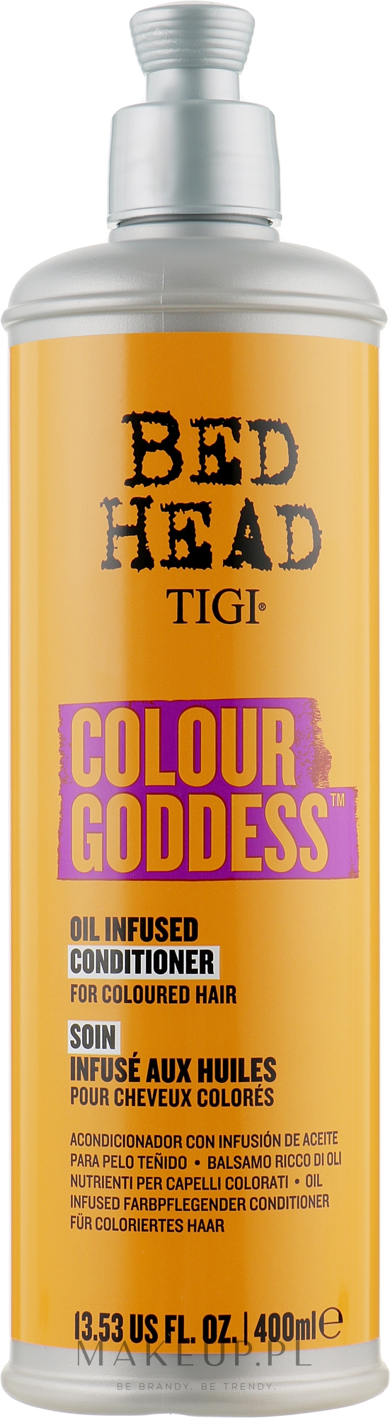 Odżywka do włosów farbowanych - Tigi Bed Head Colour Goddess Conditioner For Coloured Hair — Zdjęcie 400 ml