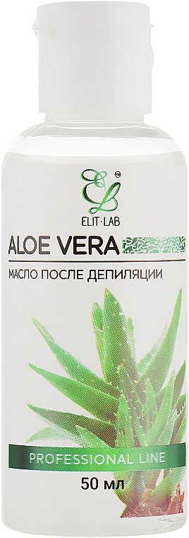 Olejek po depilacji Aloes - Elit-Lab — Zdjęcie N1