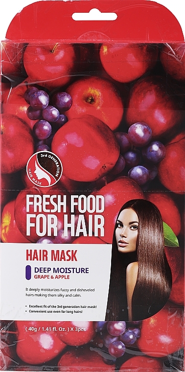 PRZECENA! Nawilżająca maska do włosów - Superfood For Skin Fresh Food For Hair * — Zdjęcie N3