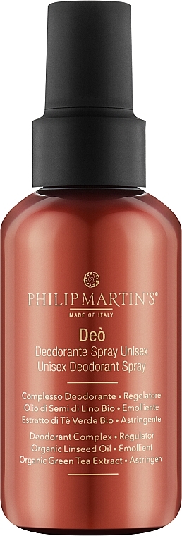 Dezodorant w sprayu - Philip Martin's Deo` Unisex Deodorant Spray — Zdjęcie N1