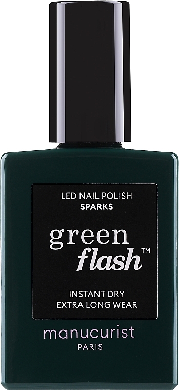 PRZECENA! Lakier do paznokci - Manucurist Green Flash Led Nail Polish * — Zdjęcie N1