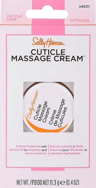 Krem do masażu skórek - Sally Hansen Cuticle Massage Cream — Zdjęcie N2