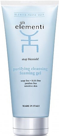 Oczyszczający żel-pianka do mycia twarzy - Gli Elementi Purifying Cleansing Foaming Gel — Zdjęcie N1