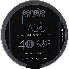 Kup Wosk do modelowania włosów - Sensus Tabu Shine Wax 48